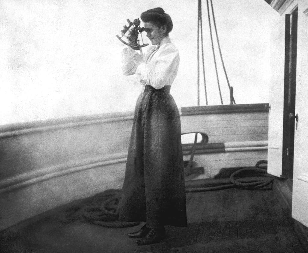 Tables de logarithmes et navigation céleste, image Mme Tapley