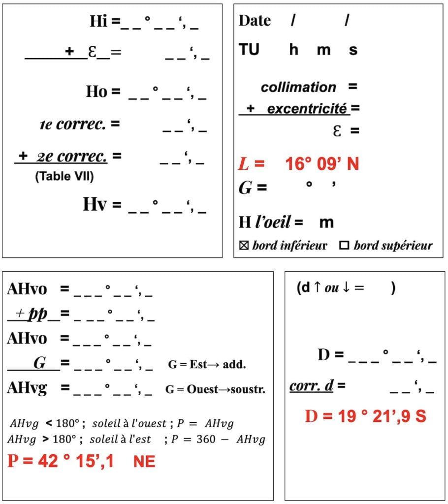 image feuille de calcul (1re partie) avec les entrées L, D et P