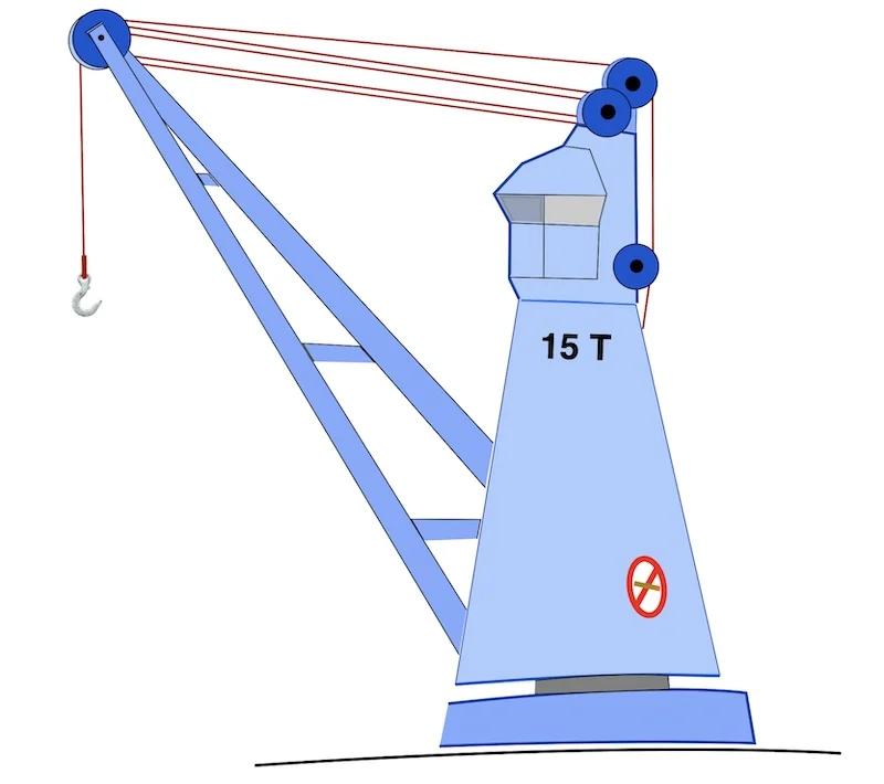 image décorative: grue de 15 tonnes