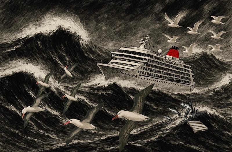 Cruise through the Drake Passage: An influencer filmed 12-meter waves battering the Ocean Explorer during a crossing between Antarctica and South America. Passengers were thrown in all directions, turning the cruise into a “roller-coaster” experience at sea.