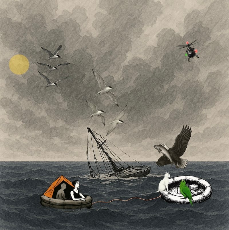 image décorative: détresse en mer 2